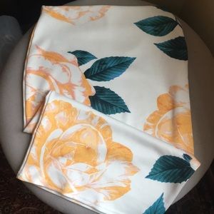 Floral Bodycon Skirt